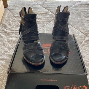 Freebird booties.  Brand new, never worn, size 10.